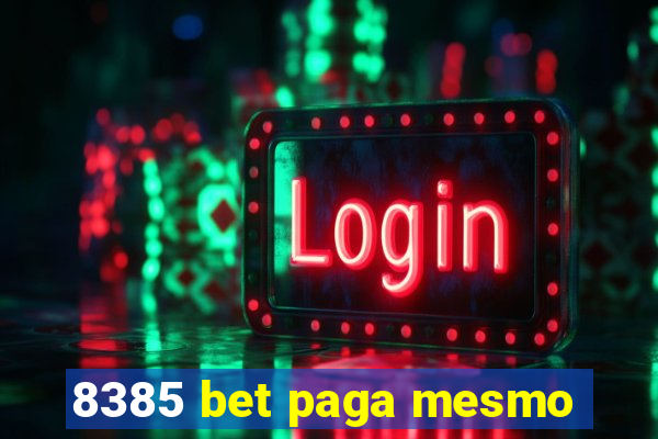 8385 bet paga mesmo